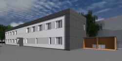 wizualizacja nowego budynku KPP