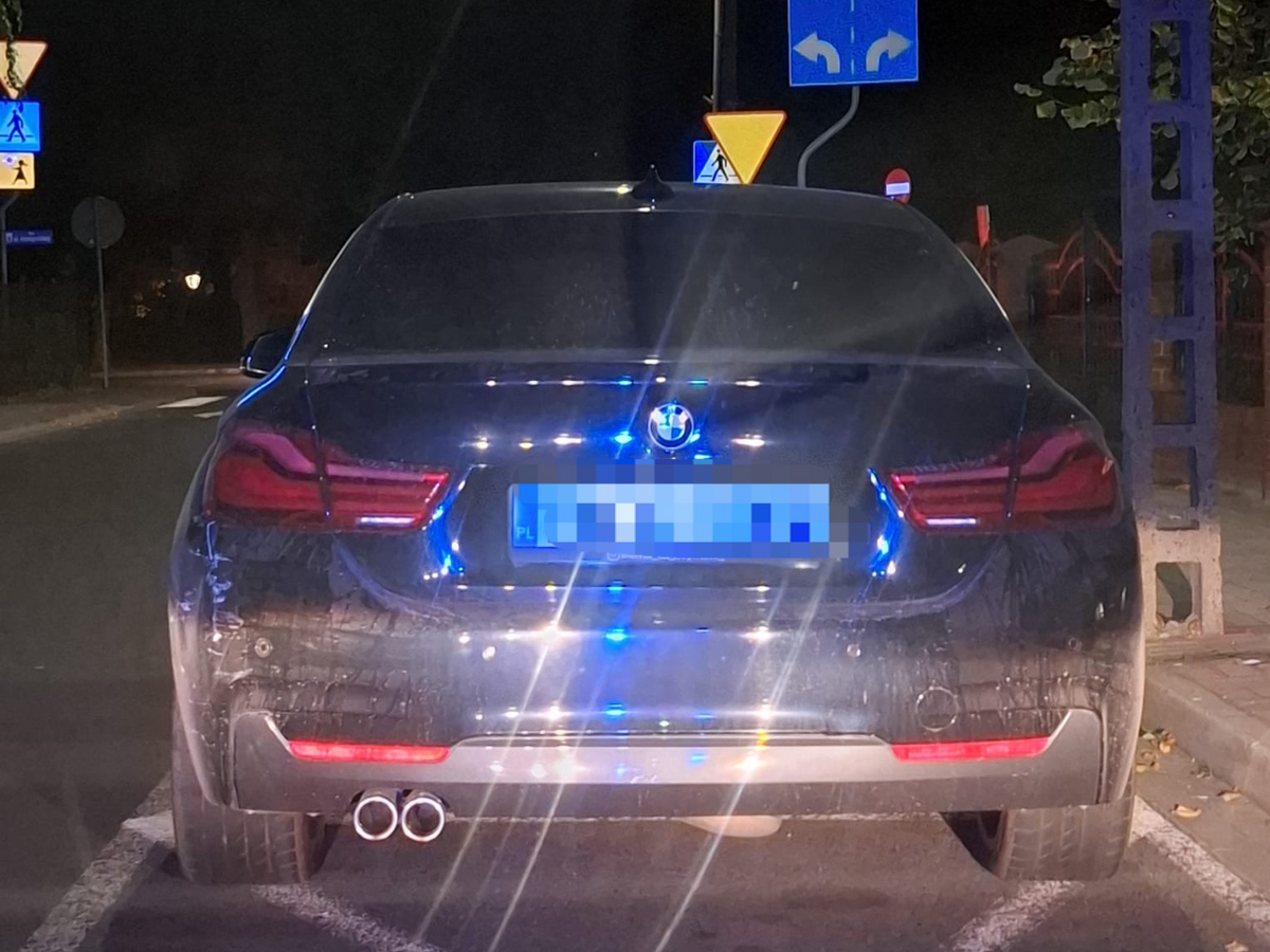 Kierowca BMW ukarany za drift w Kościanie