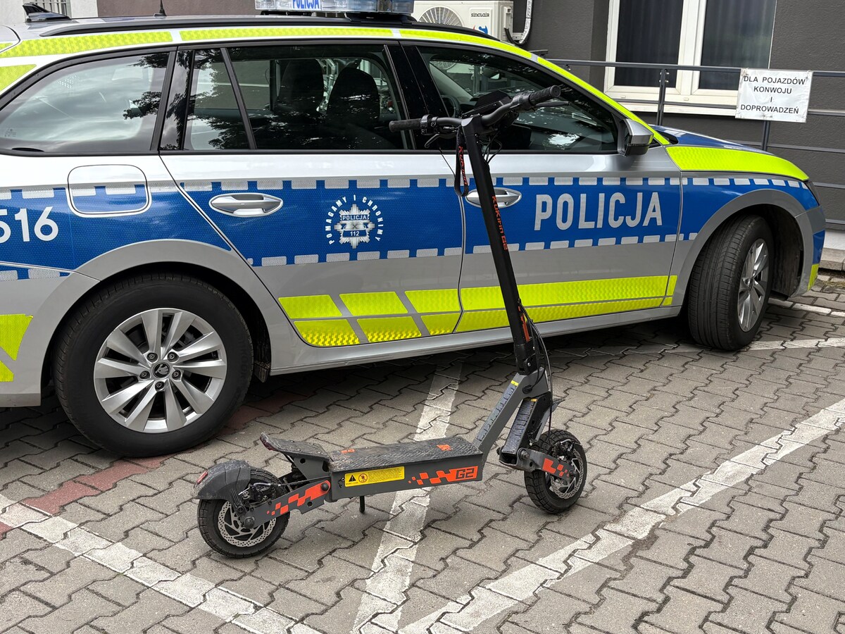 18-latek uciekał hulajnogą elektryczną przed policją w Kościanie